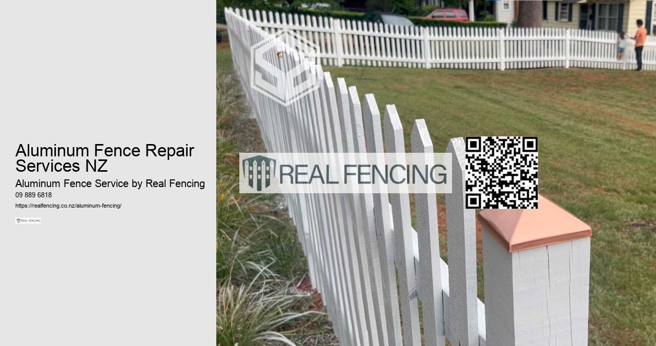 Aluminum Fence Repair Services NZ