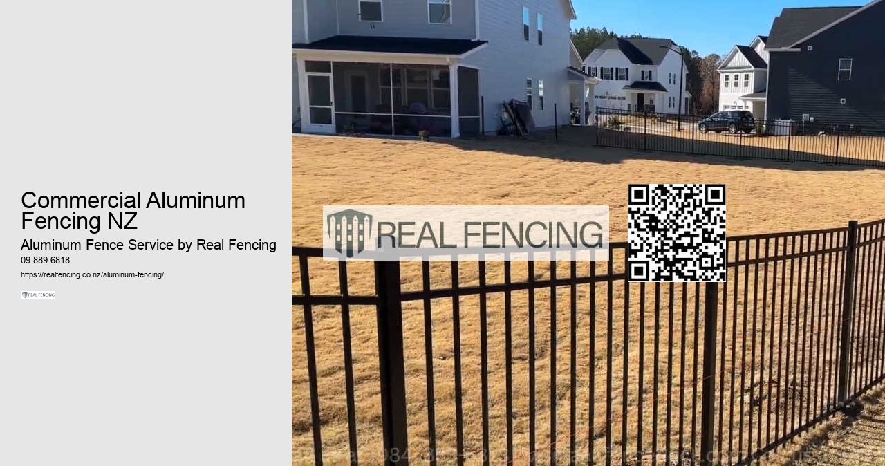 Commercial Aluminum Fencing NZ