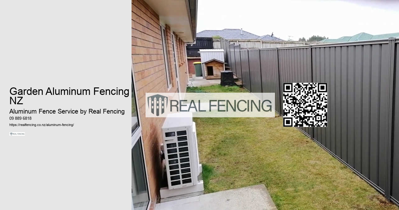 Garden Aluminum Fencing NZ