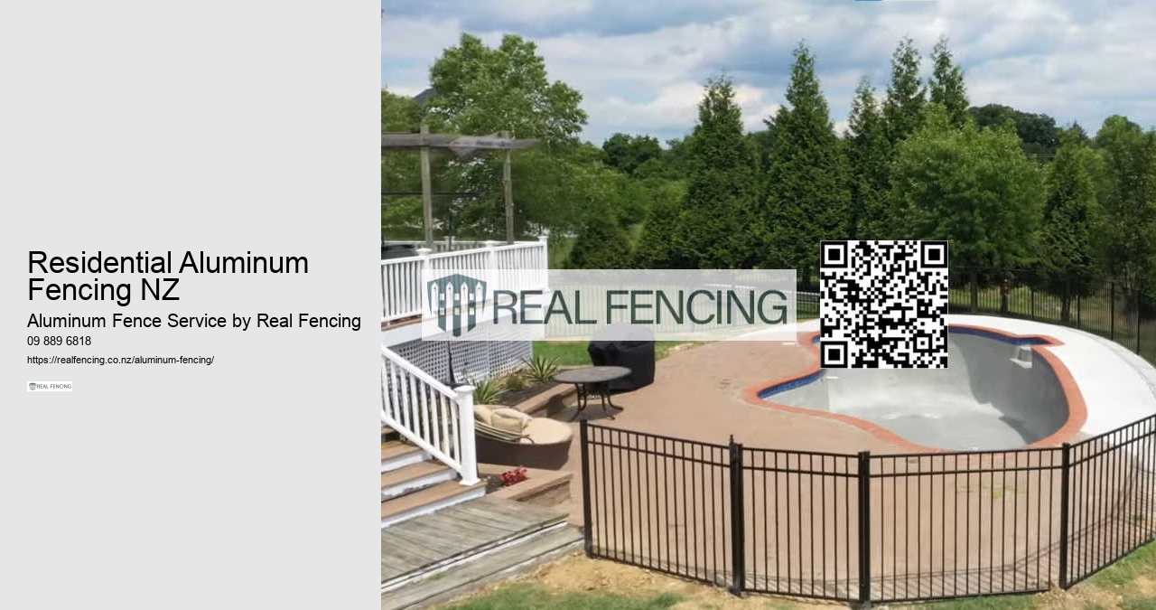 Residential Aluminum Fencing NZ