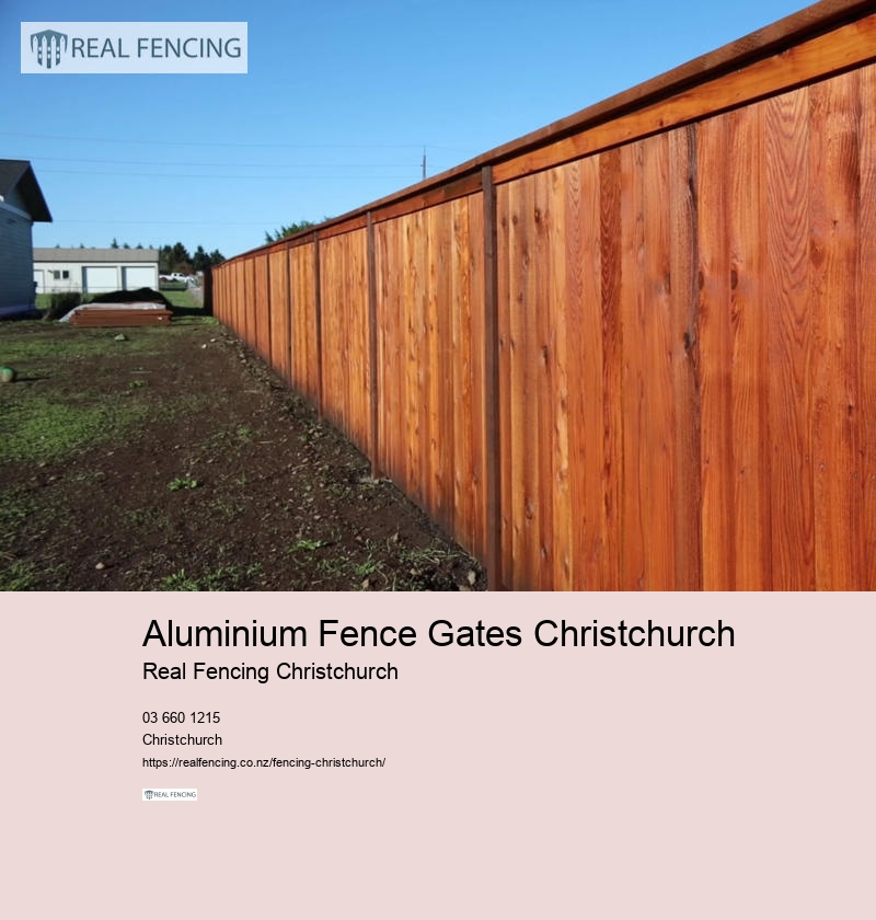 Aluminium Fence Gates Christchurch