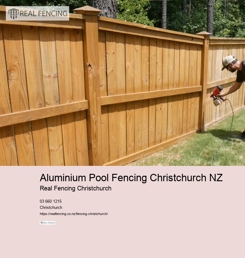 Aluminium Pool Fencing Christchurch NZ