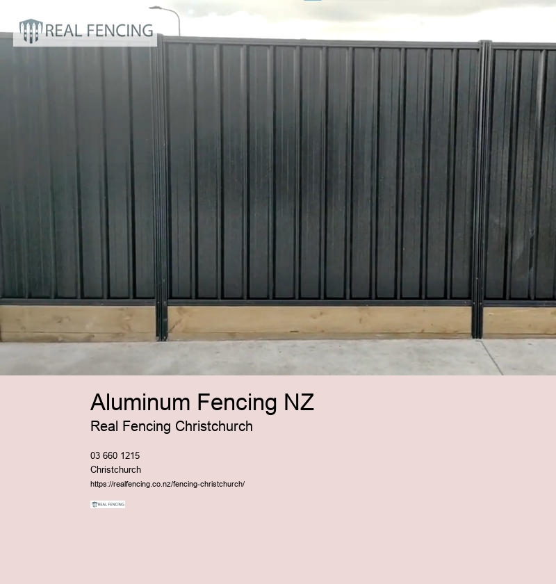 Aluminum Fencing NZ