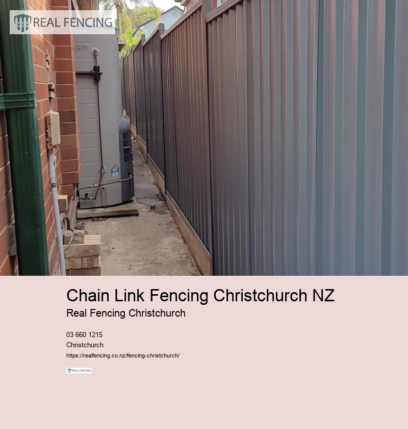 Chain Link Fencing Christchurch NZ