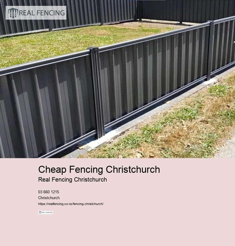 garden fencing christchurch nz