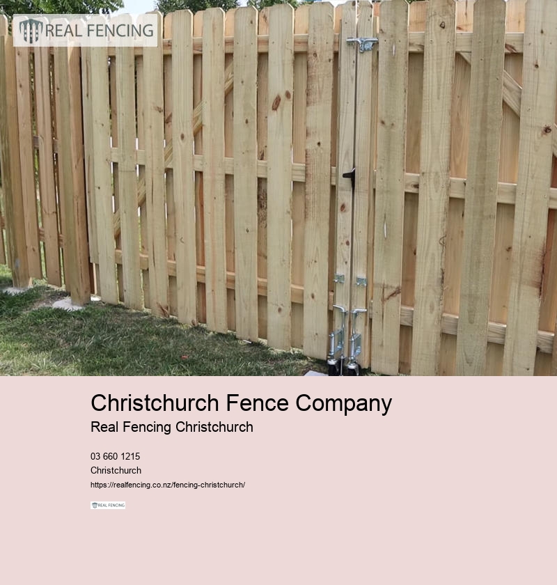 Christchurch Fence Company