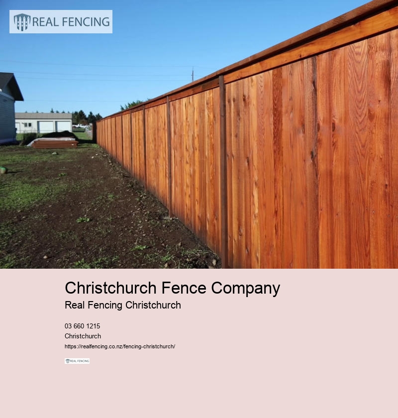 pvc fence christchurch