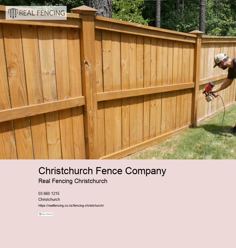 christchurch timber fencing