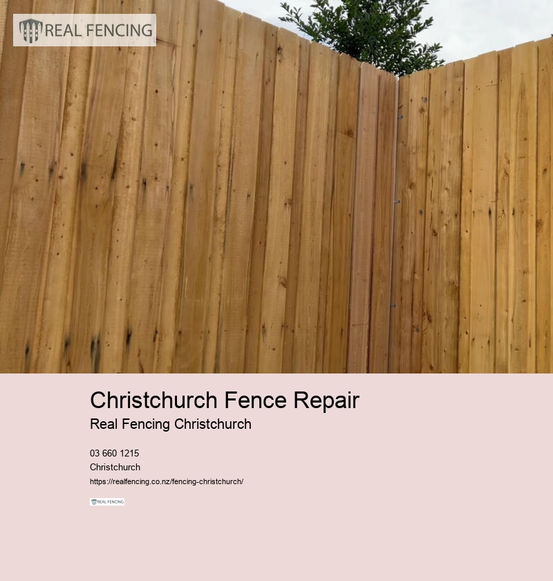 fencing contractors christchurch nz