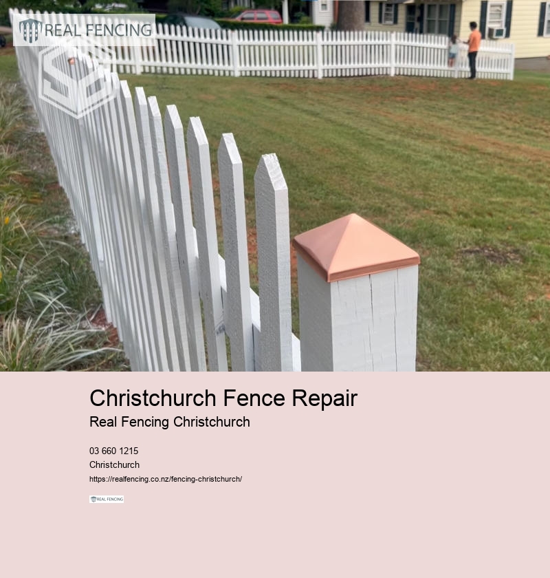 metal fencing chch