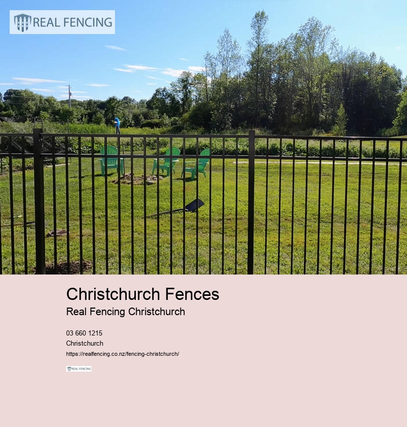 fences in christchurch nz