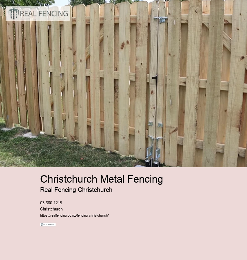 fence in christchurch nz