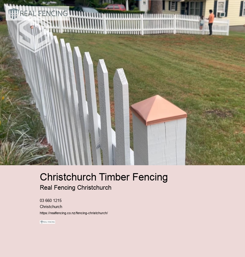 Christchurch Timber Fencing