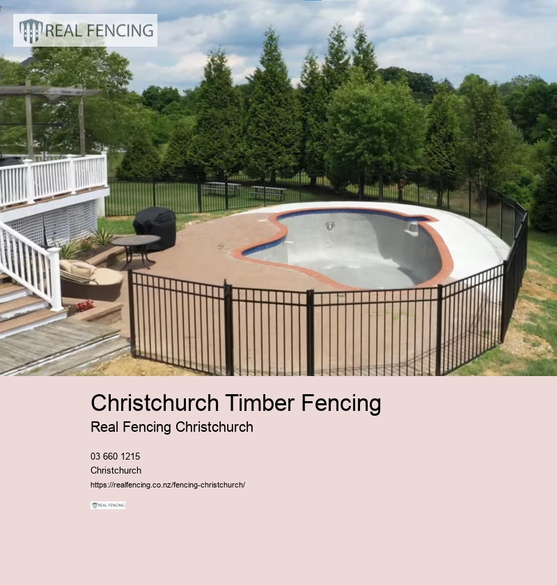 pvc fencing christchurch nz