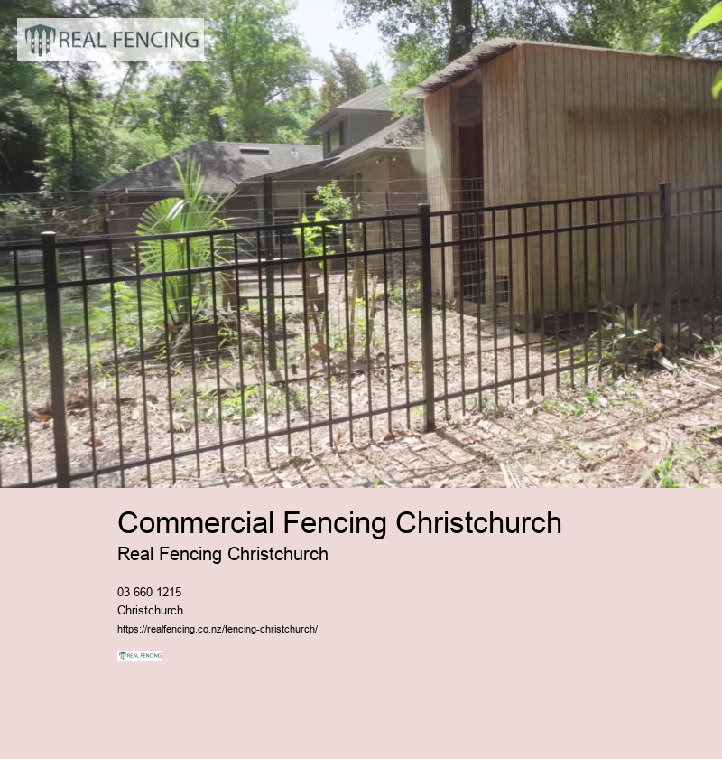 Commercial Fencing Christchurch