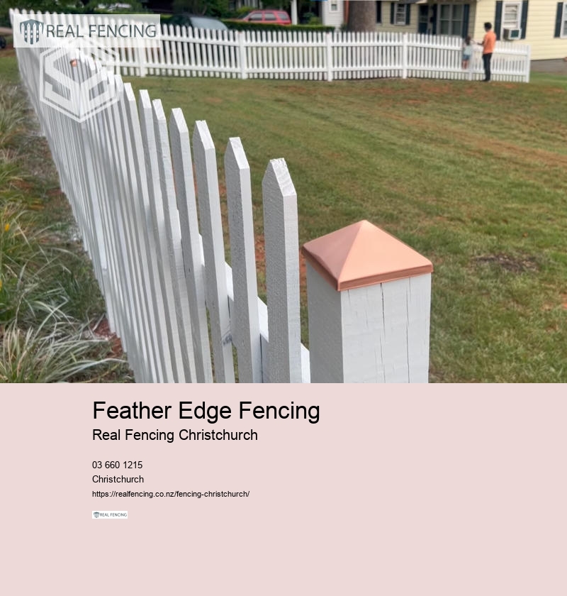 fencing timber christchurch