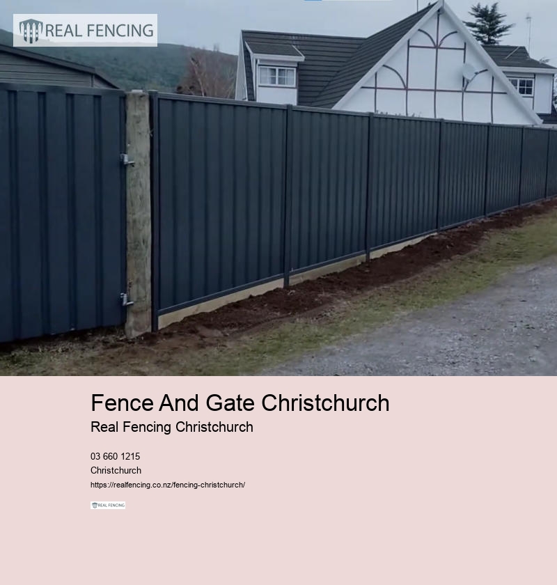 fence contractor christchurch