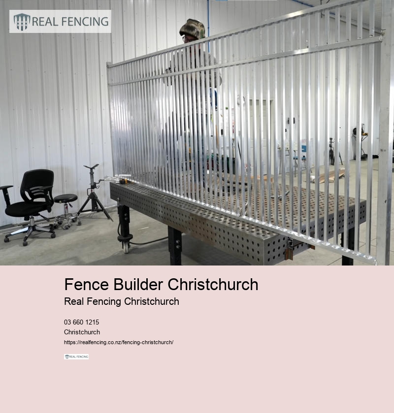 christchurch metal fencing