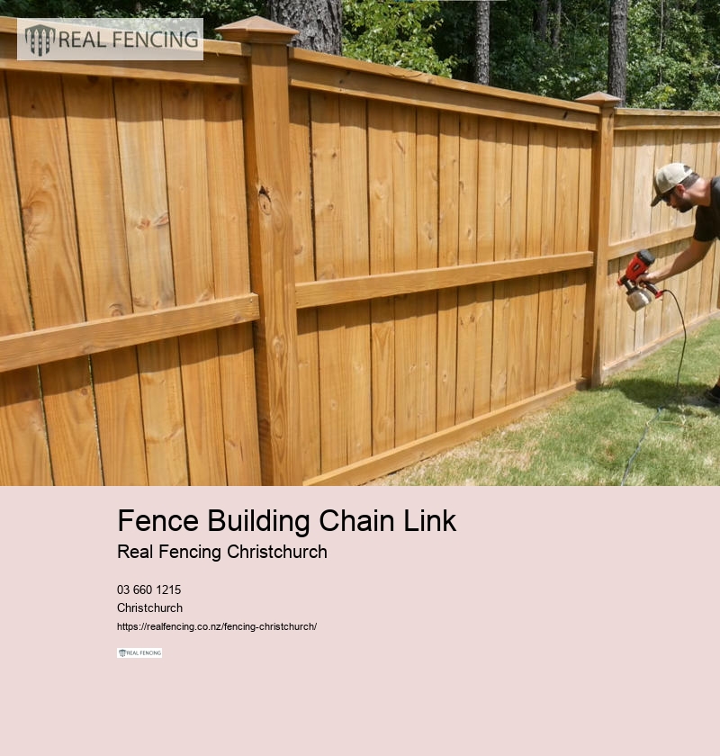 Fence Building Chain Link