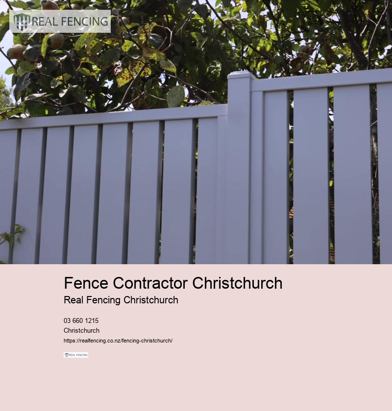 residential fencing christchurch