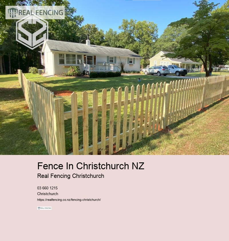 fence builders christchurch