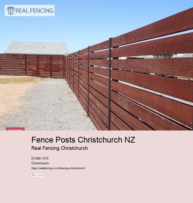 fencing contractors christchurch nz