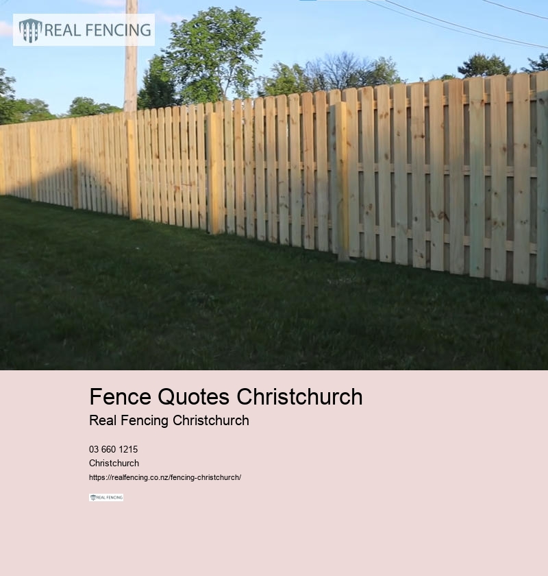 christchurch fence contractor