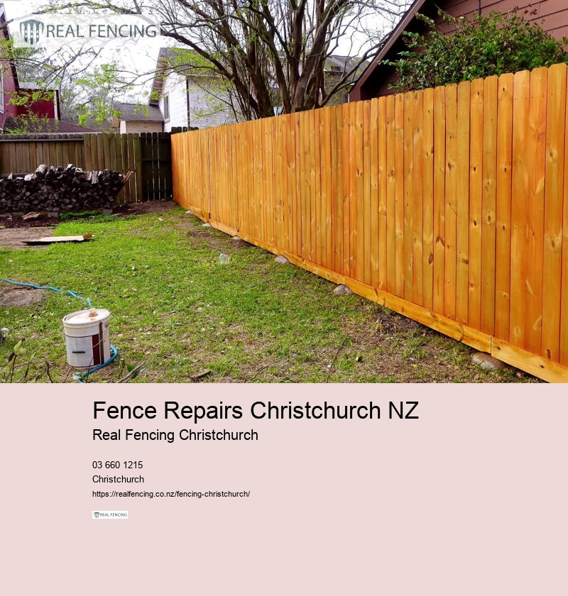 Fence Repairs Christchurch NZ