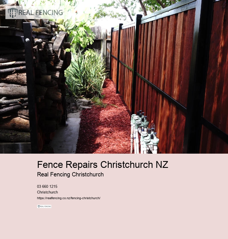 fence repair christchurch