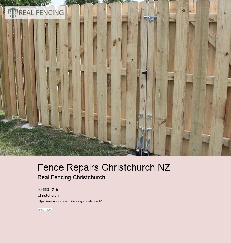 metal fences christchurch nz