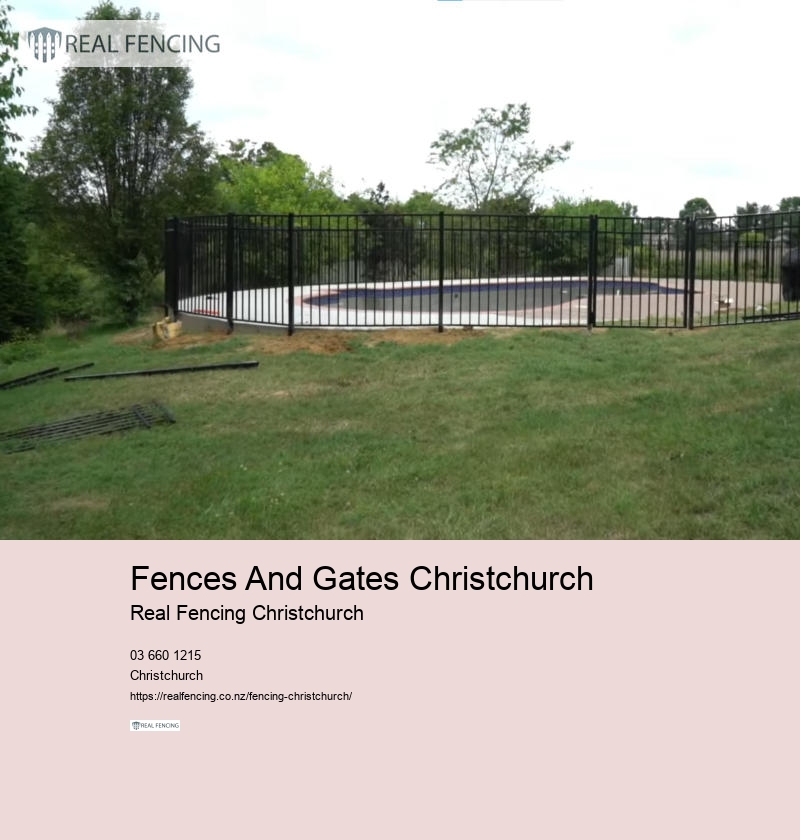 fence builders christchurch