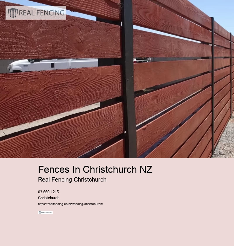 fence posts christchurch nz