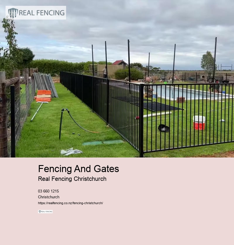 fencing timber christchurch