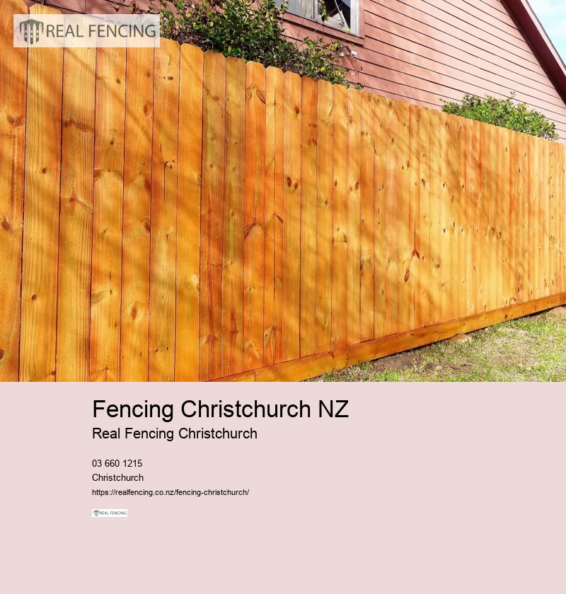 timber fences nz