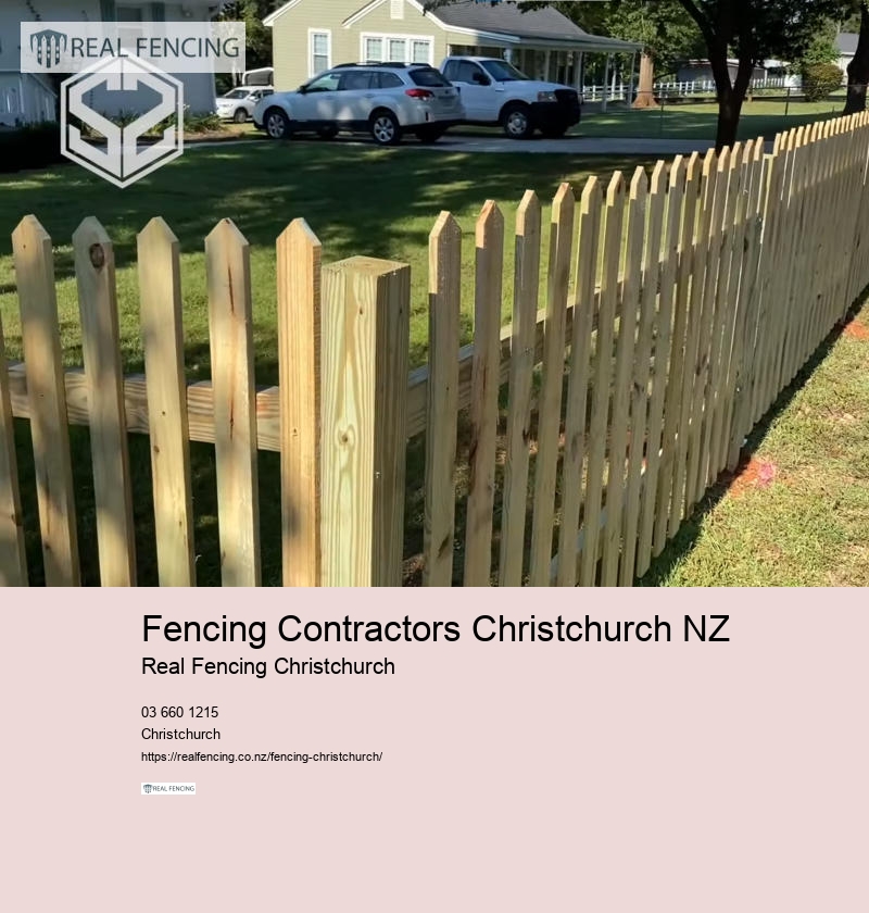 Fencing Contractors Christchurch NZ