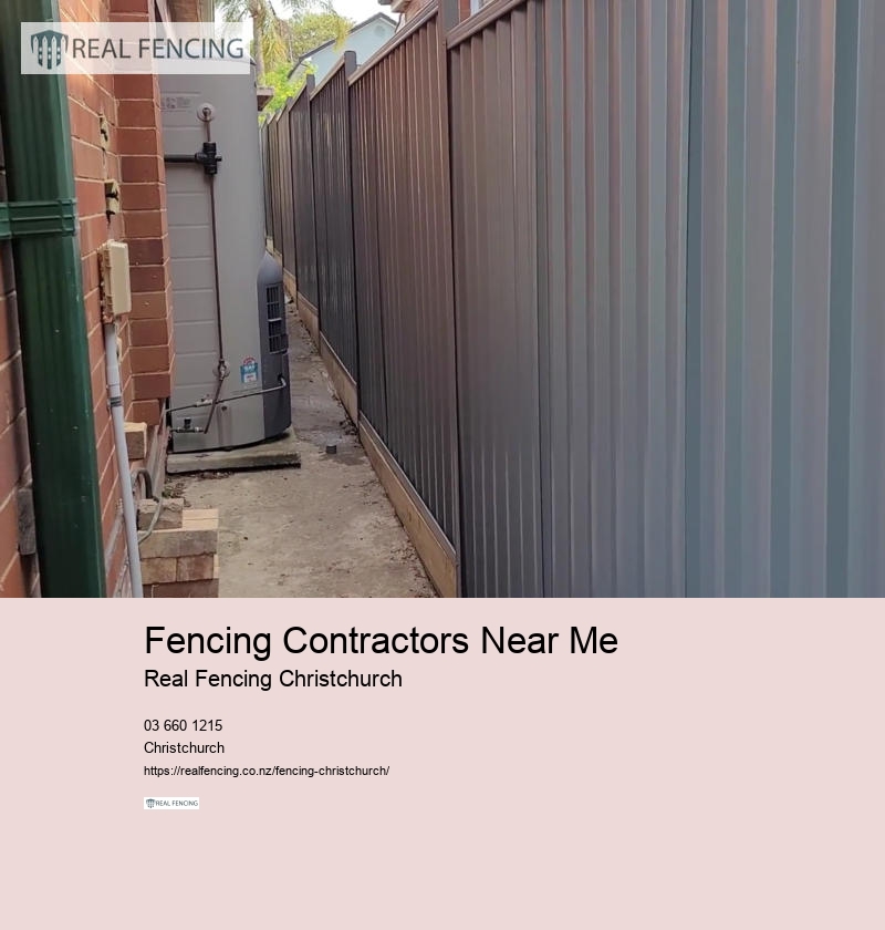 Fencing Contractors Near Me