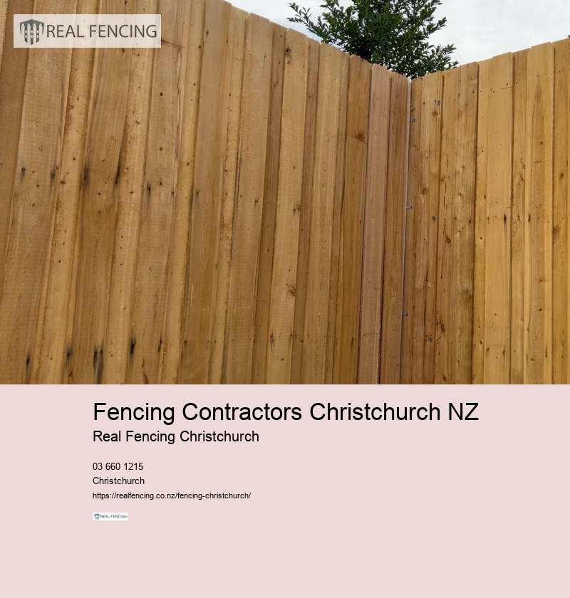 fences in christchurch nz