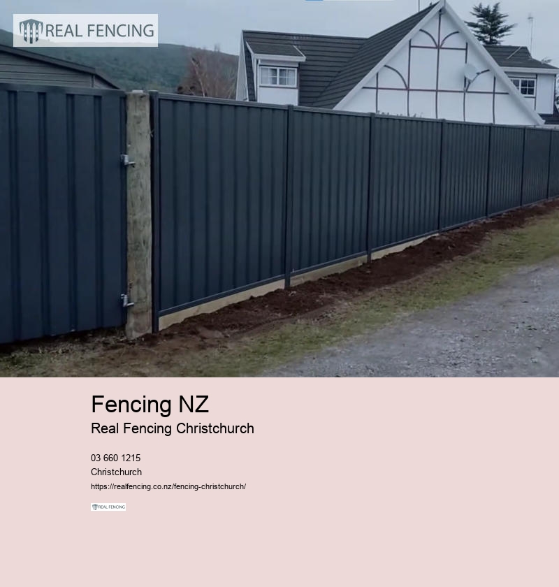 wood fencing christchurch nz