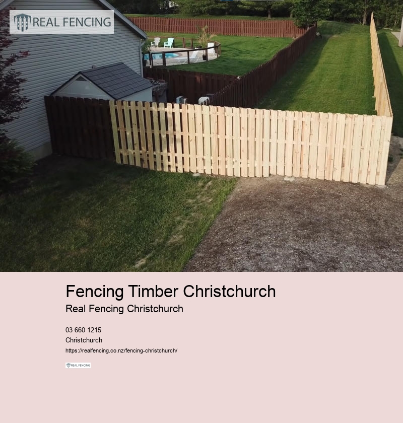 boundary fencing christchurch