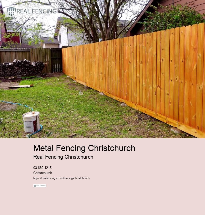 Metal Fencing Christchurch