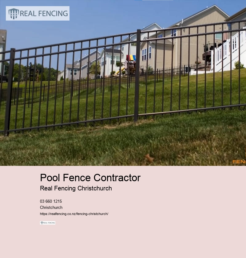 christchurch metal fencing