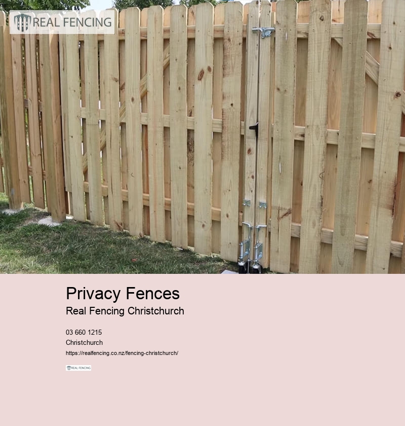 Privacy Fences