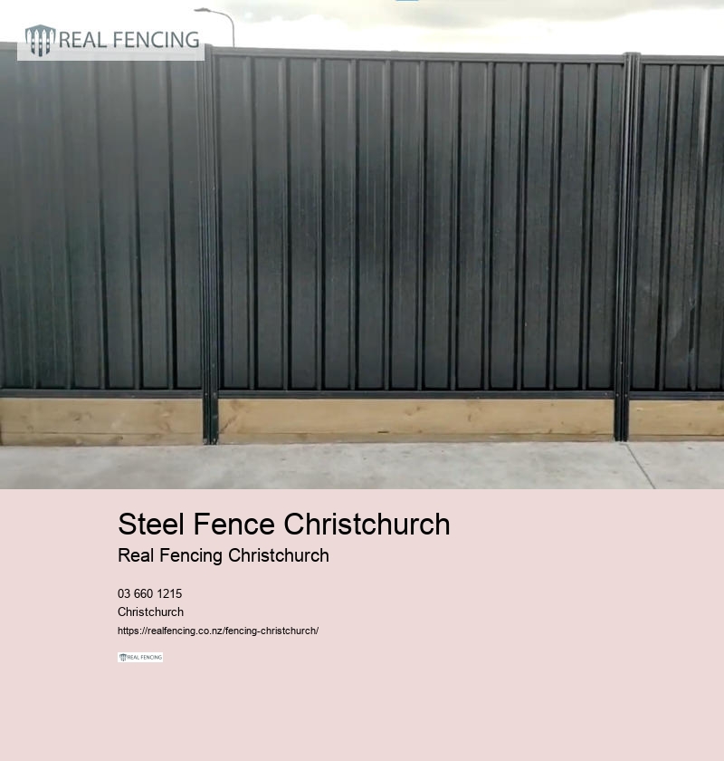 steel fencing nz