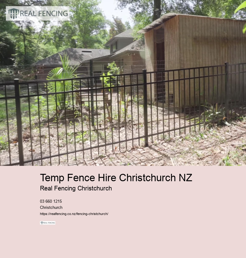 Temp Fence Hire Christchurch NZ