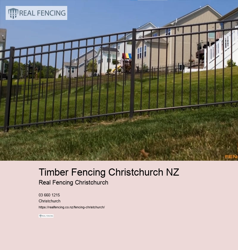 fence contractor christchurch