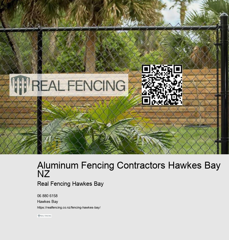 Aluminum Fencing Contractors Hawkes Bay NZ