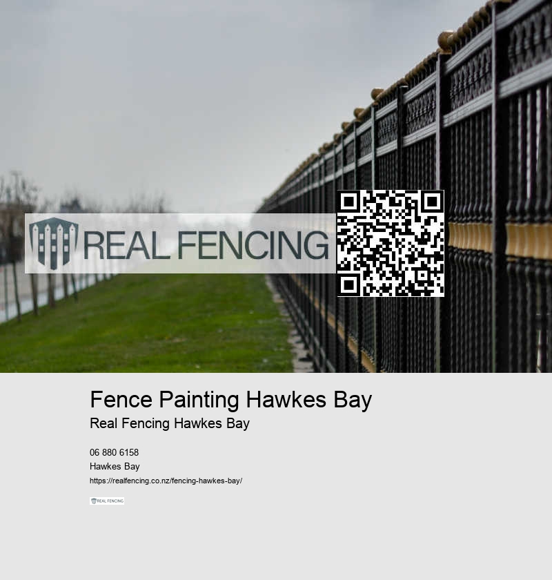 Fence Painting Hawkes Bay