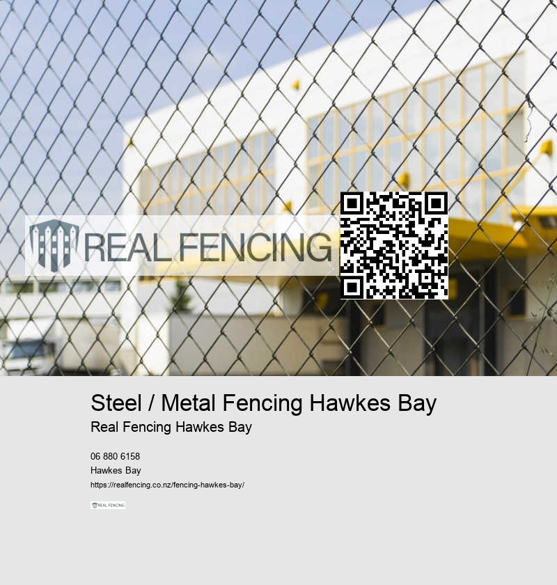 Steel / Metal Fencing Hawkes Bay