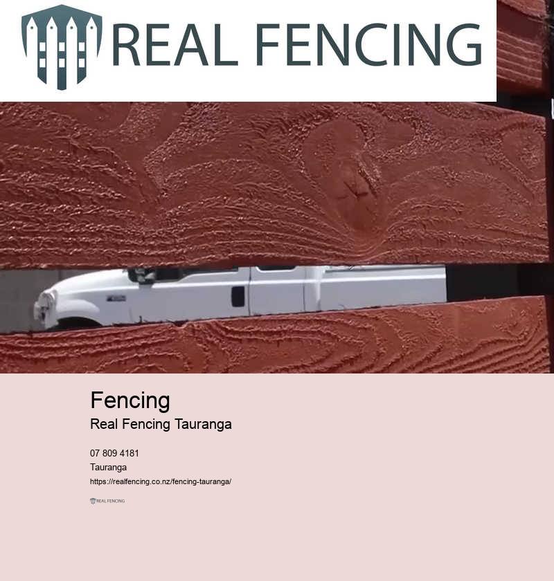 Fencing Tauranga NZ