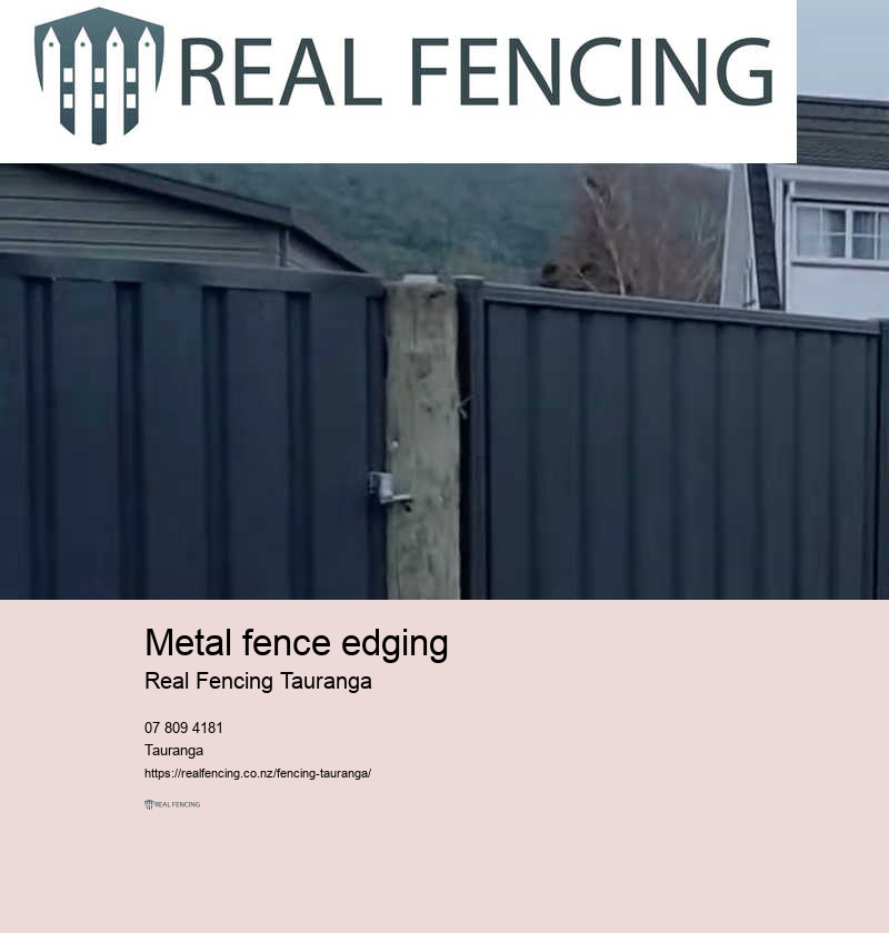Types of metal fencing